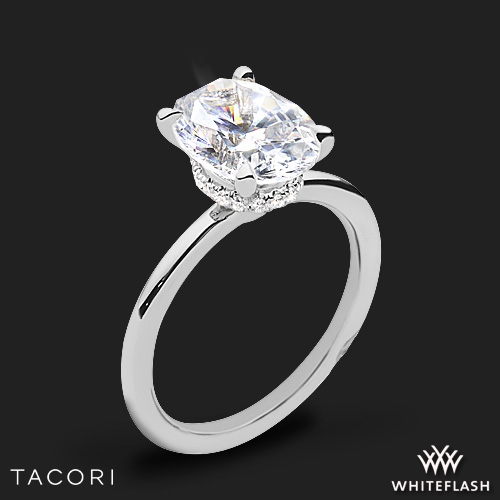 Platinum Tacori 423 1.8 OV Founder's Collection Diamond Engagement Ring